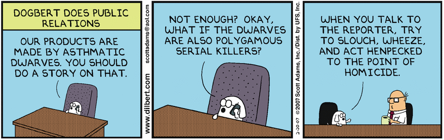 Dilbert Cartoon